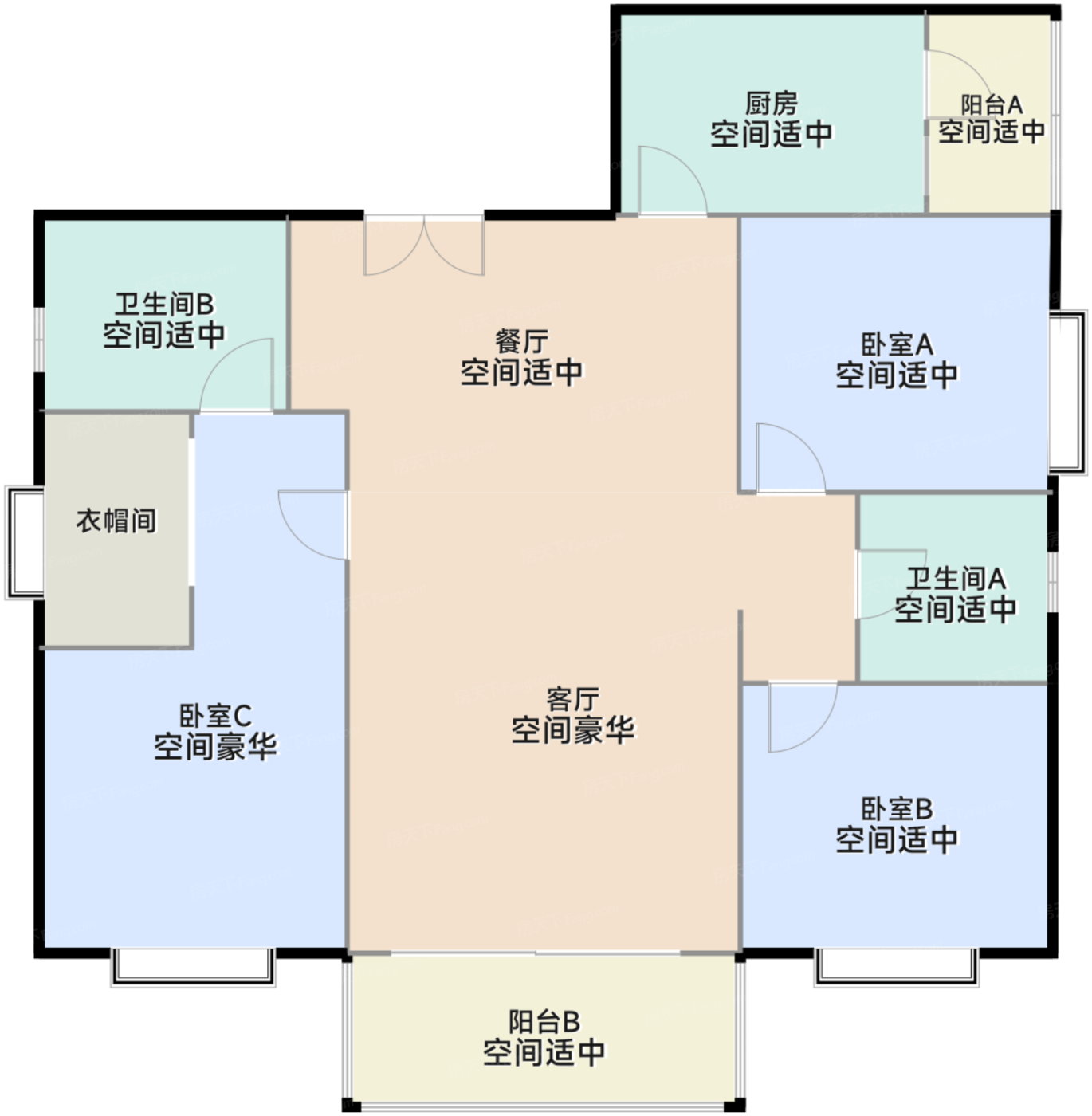 2B户型