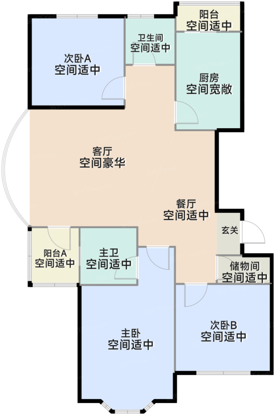 118㎡户型