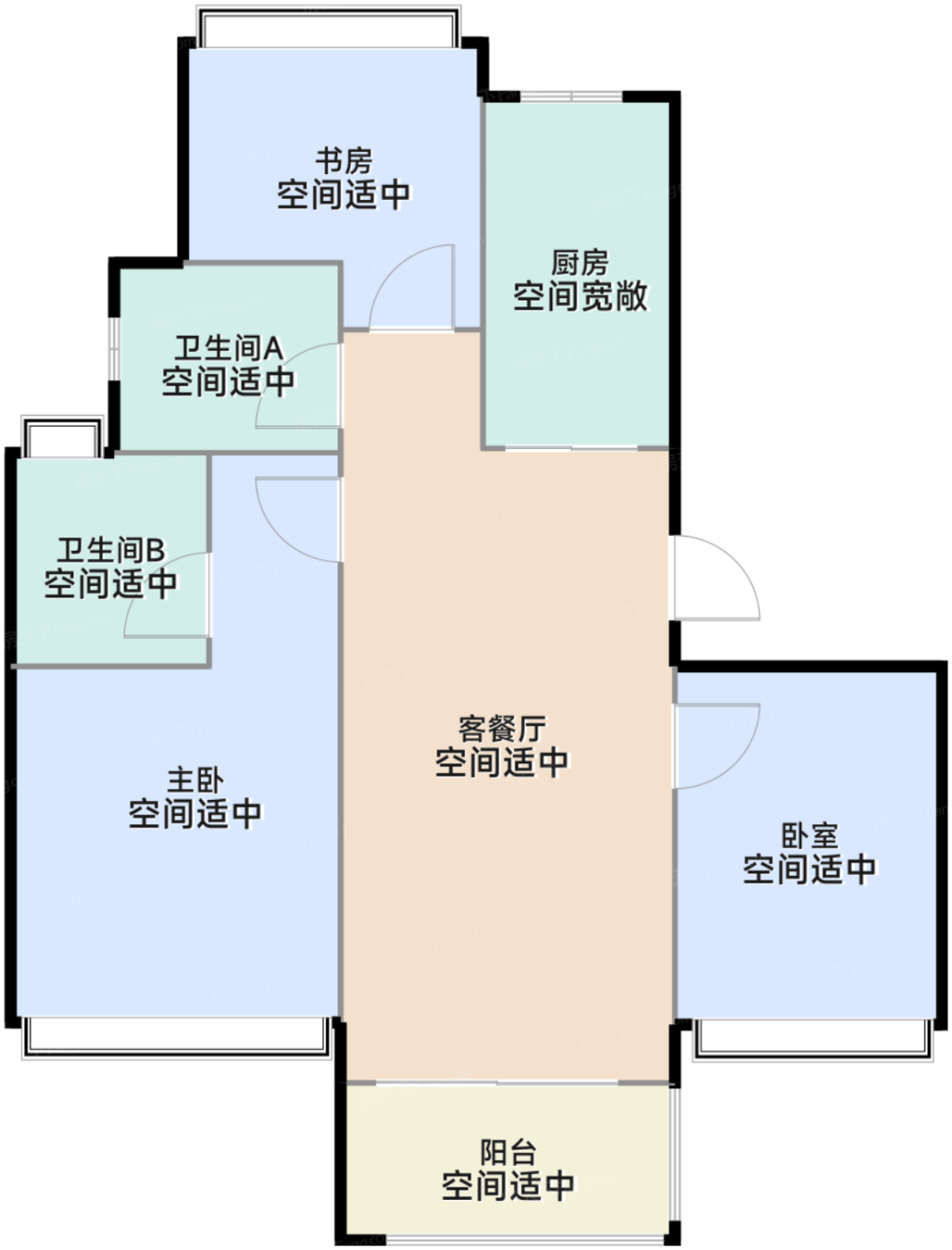 高层A1户型