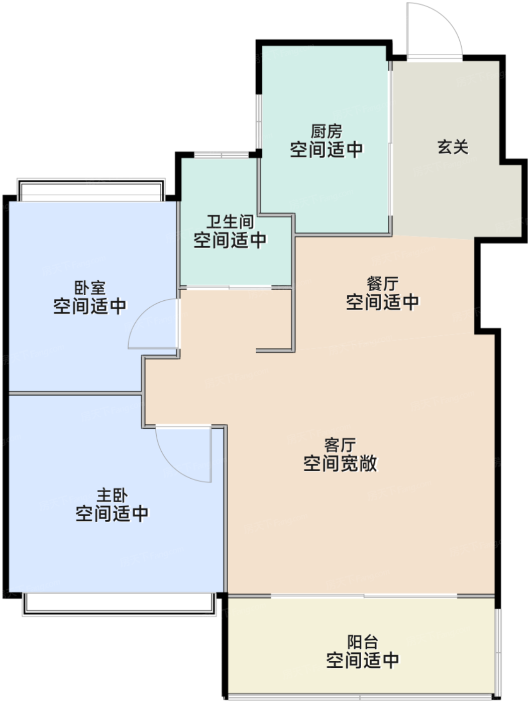 85㎡户型
