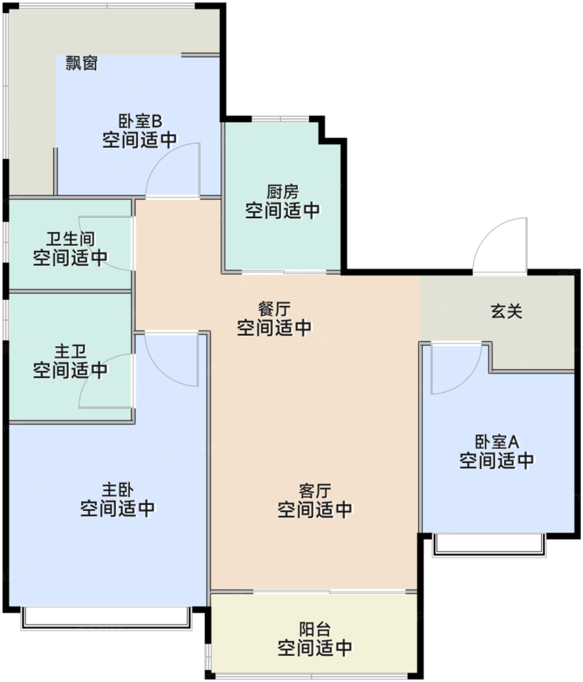 115㎡户型