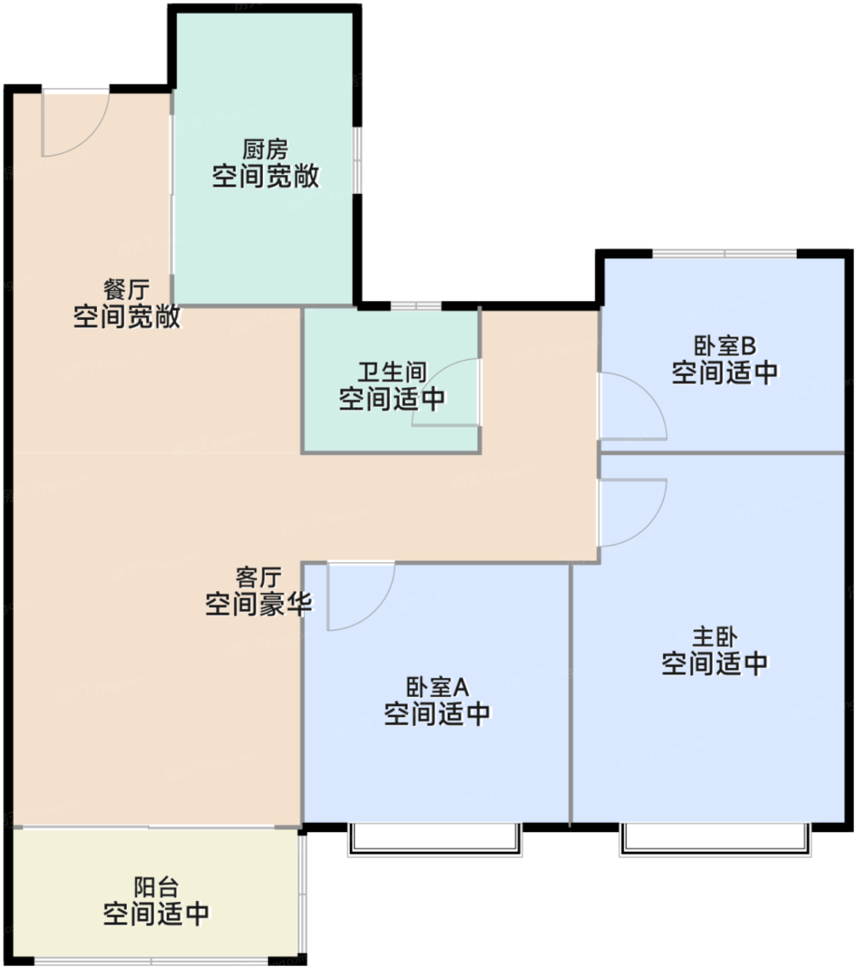 南地块高层92