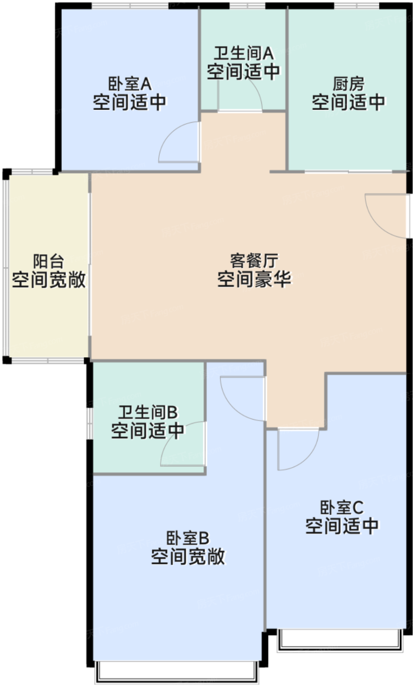 高层101平2