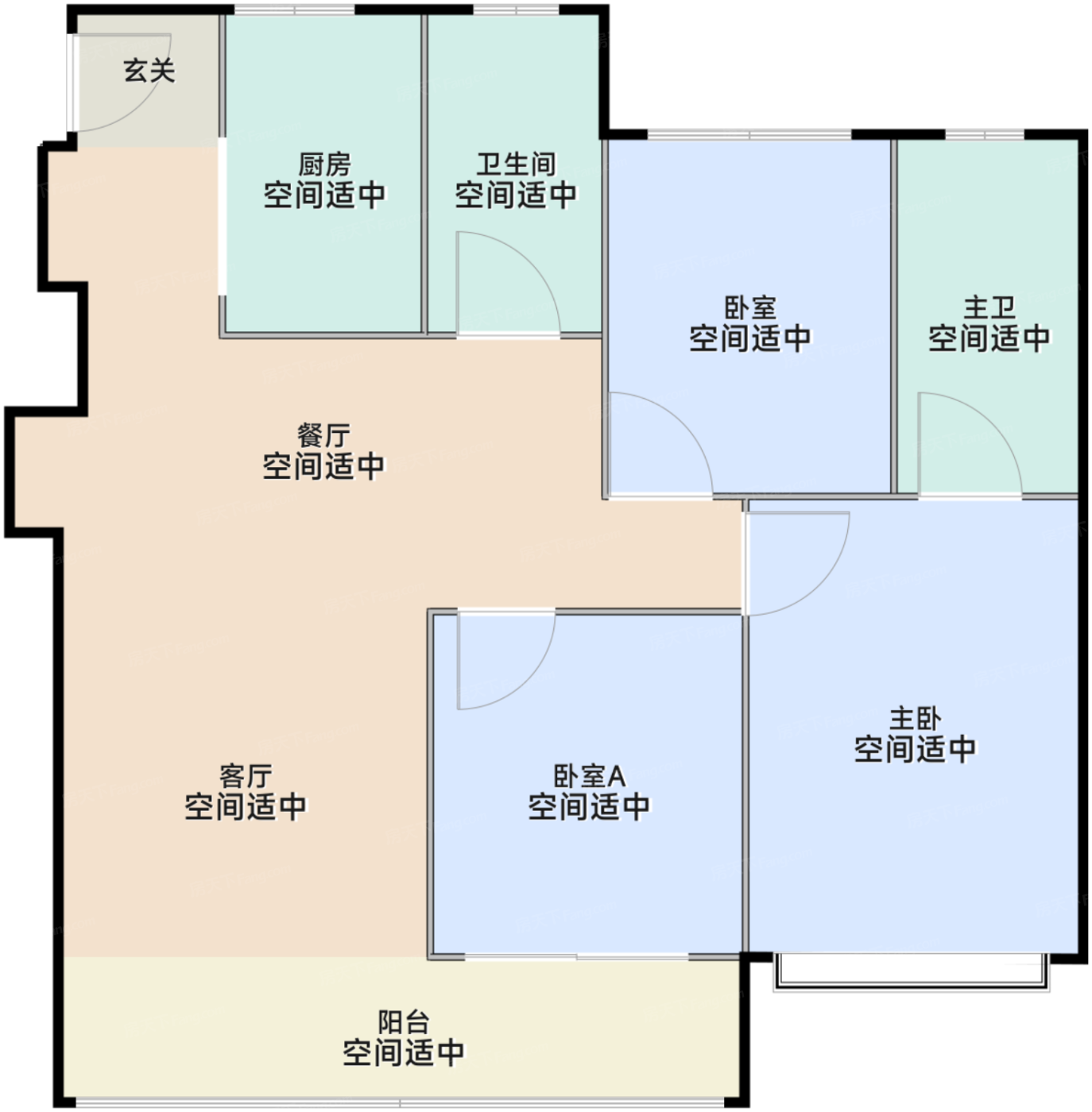 110平米