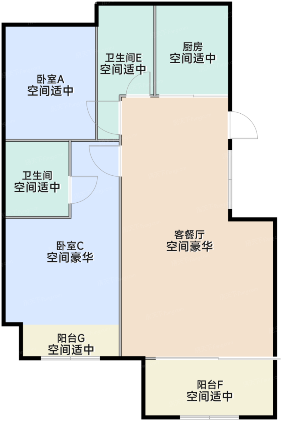 99㎡户型