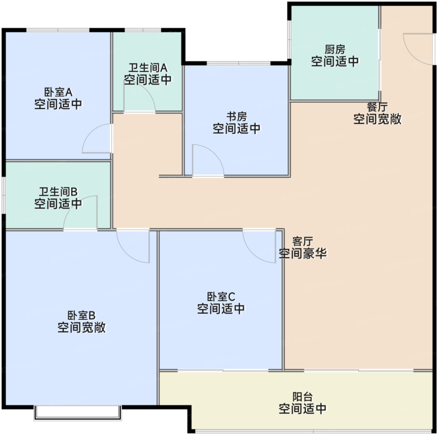 127平户型图