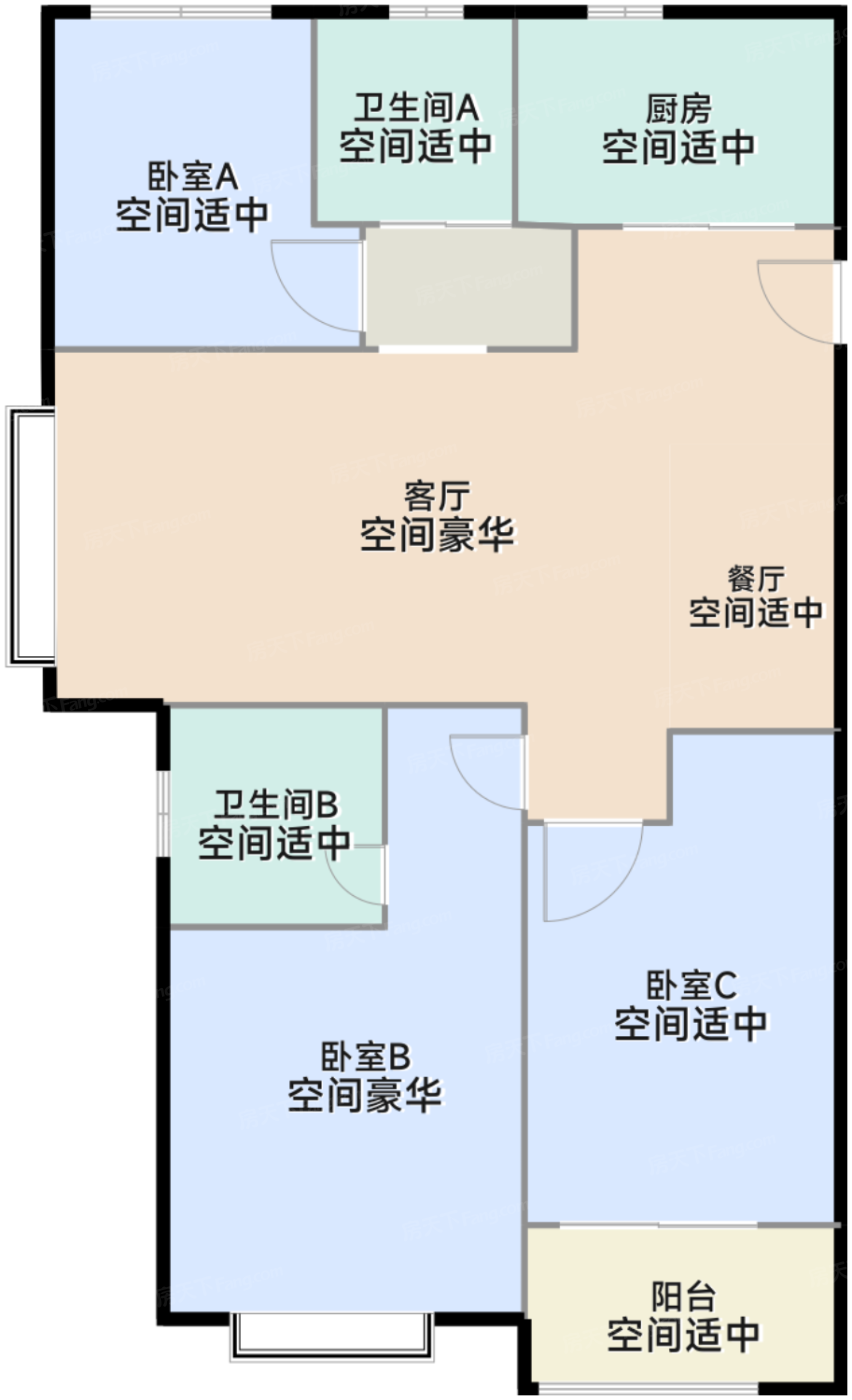 103平户型