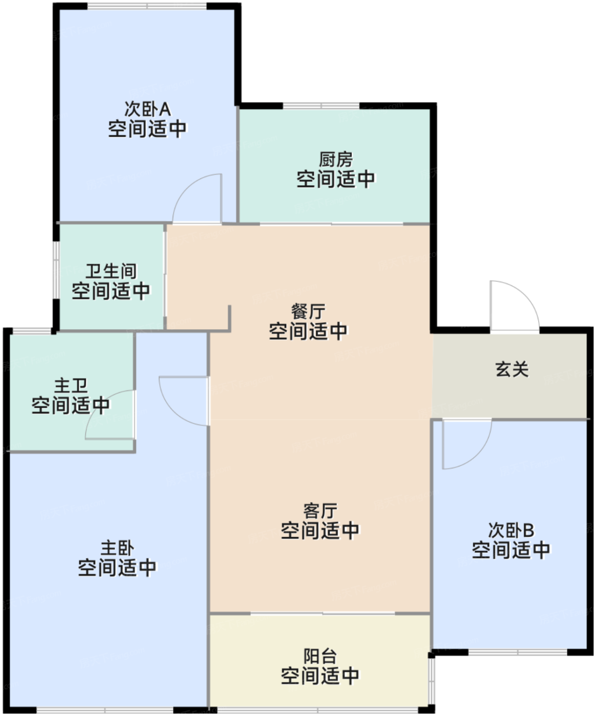 建筑约99㎡